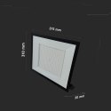 Projektor LED V-TAC 200W LED SMD 4000K Czarny VT-44208 4000K 16450lm