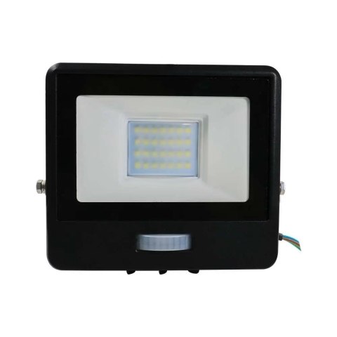 Projektor LED V-TAC 20W SAMSUNG CHIP Czujnik Ruchu Czarny Przewód 1M VT-128S-1 6400K 1510lm 5 Lat Gwarancji Projektor LED V-TAC 20W SAMSUNG CHIP Czujnik Ruchu Czarny Przewód 1M VT-128S-1 6400K 1510lm 5 Lat Gwarancji