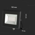 Projektor LED V-TAC 20W SMD E-series czarny VT-4021 Kolor Czerwony 2 lata Gwarancji