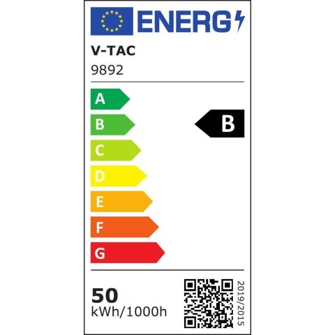 Projektor LED V-TAC 50W 185Lm/W Czarny VT-4456 4000K 9250lm Projektor LED V-TAC 50W 185Lm/W Czarny VT-4456 4000K 9250lm
