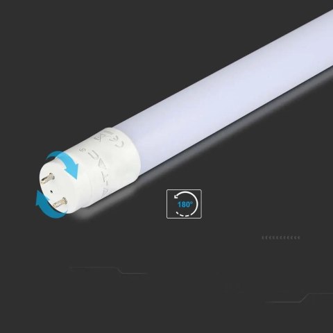 Tuba Świetlówka LED T8 V-TAC SAMSUNG CHIP 60cm 9W G13 Obrotowa Nano Plastic VT-061 4000K 850lm 5 Lat Gwarancji Tuba Świetlówka LED T8 V-TAC SAMSUNG CHIP 60cm 9W G13 Obrotowa Nano Plastic VT-061 4000K 850lm 5 Lat Gwarancji
