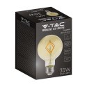 Żarówka LED V-TAC 4W filament E27 kula glob G80 bursztyn 80x120mm VT-2004-N 2200K 400lm 2 lata Gwarancji