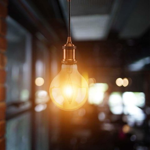 Żarówka LED V-TAC 4W filament E27 kula glob G80 bursztyn 80x120mm VT-2004-N 2200K 400lm 2 lata Gwarancji Żarówka LED V-TAC 4W filament E27 kula glob G80 bursztyn 80x120mm VT-2004-N 2200K 400lm 2 lata Gwarancji