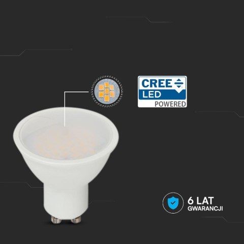 Żarówka LED V-TAC CREE CHIP GU10 10W 100st VT-271 3000K 1000lm 6 lat Gwarancji Żarówka LED V-TAC CREE CHIP GU10 10W 100st VT-271 3000K 1000lm 6 lat Gwarancji
