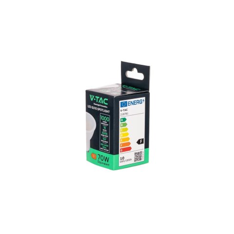 Żarówka LED V-TAC GU10 10W 100st VT-271 3000K 1000lm 2 lata Gwarancji Żarówka LED V-TAC GU10 10W 100st VT-271 3000K 1000lm 2 lata Gwarancji