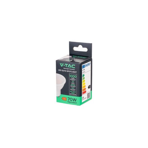 Żarówka LED V-TAC SAMSUNG CHIP GU10 10W 100st VT-271 6500K 1000lm 5 lat Gwarancji Żarówka LED V-TAC SAMSUNG CHIP GU10 10W 100st VT-271 6500K 1000lm 5 lat Gwarancji