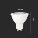 Żarówka LED V-TAC SAMSUNG CHIP 6W GU10 38st VT-277 4000K 445lm 5 Lat Gwarancji